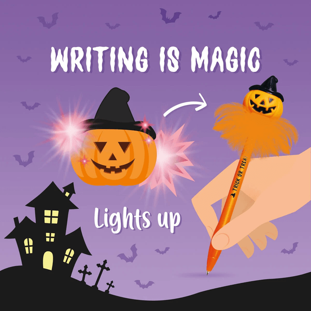 Penna a Sfera Luminosa - Writing is Magic LEGAMI
